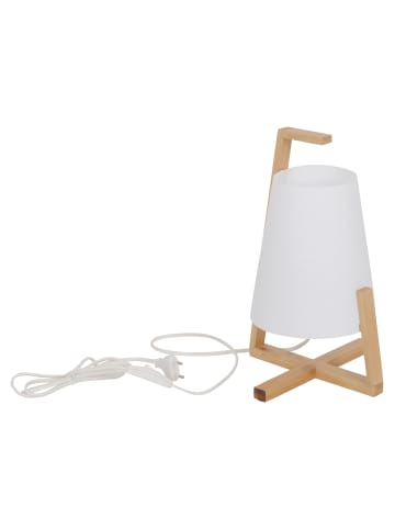 näve Tischleuchte "SHOJI" in weiß - (L)21 cm x (B)21 cm x (H)31.5 cm
