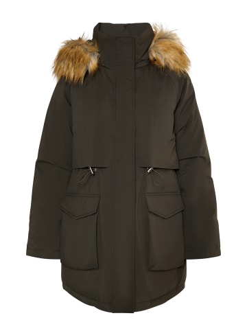 Usha Wattierter Parka in Oliv