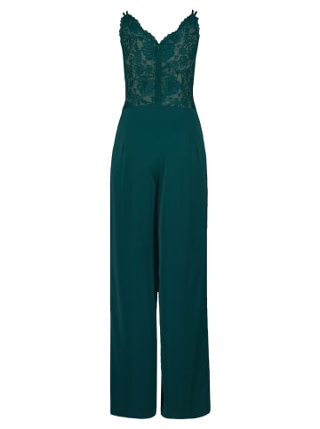 Vera Mont Jumpsuit mit Spitze in Mystic Emerald