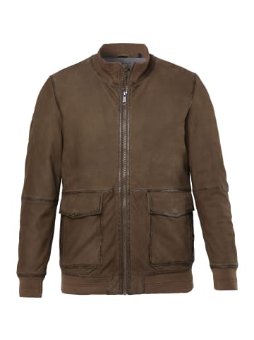 JP1880 Lederjacke in braun