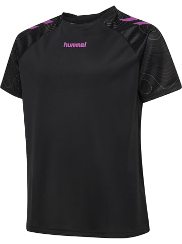 Hummel T-Shirt Hmlblaze Kinder in BLACK/DAHLIA