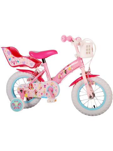 Volare Kinderfahrrad Disney Princess für Mädchen 12 Zoll Kinderrad in Rosa 3 Jahre