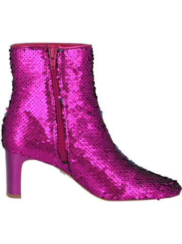 La Strada Stiefeletten in fuchsia sequins