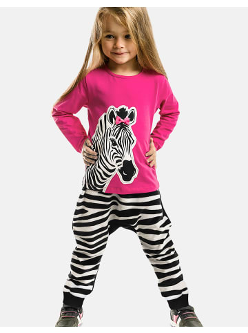 Denokids Set Zebra in pink