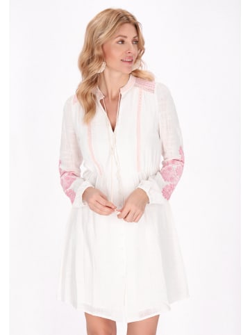 VIRITA Women Dress in Offwhite