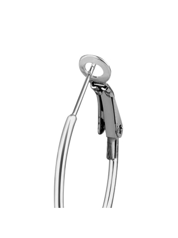 ANELY Ohrringe mit Löwenkopf Anhänger Statement-Design in Silber