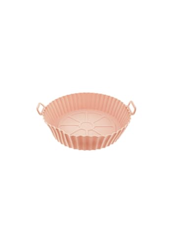 COFI 1453 Silikonform für Heißluftfritteusen – 22 cm, hitzebeständig in Orange