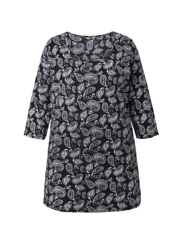 Ulla Popken Longshirt in schwarz