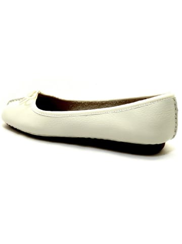 Clarks Ballerinas in weiß