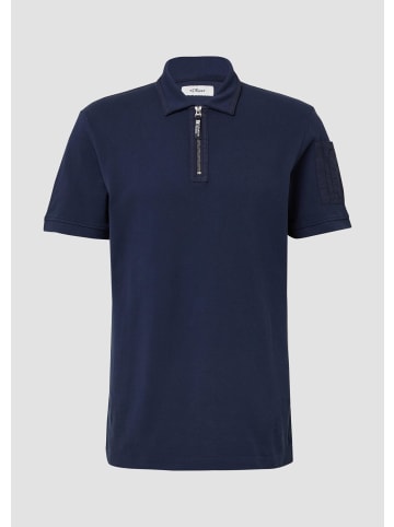 s.Oliver Polo-Shirt in 5852_tiefblau