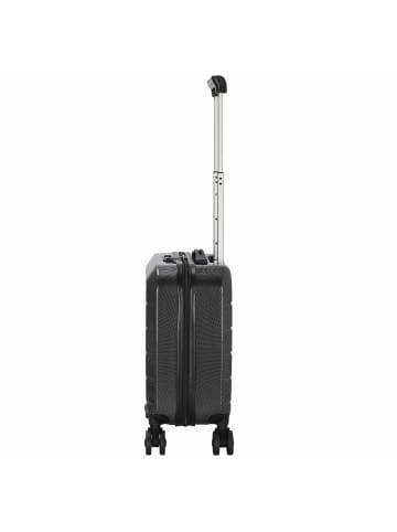 Check.In London 2.0 - 4-Rollen-Businesstrolley 17" 46 cm (black) in schwarz