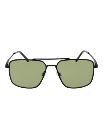 Serengeti Männer Sonnenbrille Flieger Schwarz