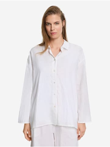 Hanro Langarmbluse White Essentials in white