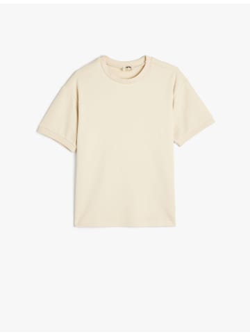 KOTON TSHIRT SS in Beige
