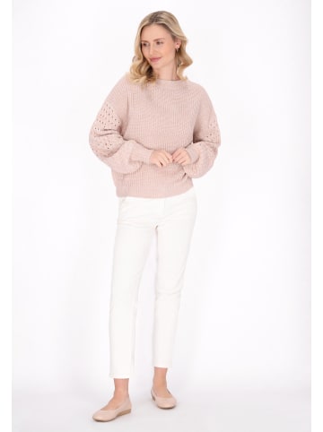 Usha Women Sweater in Beige