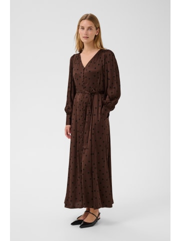 PART TWO Kleid CilucaPW Gerade Passform in Brown Dot