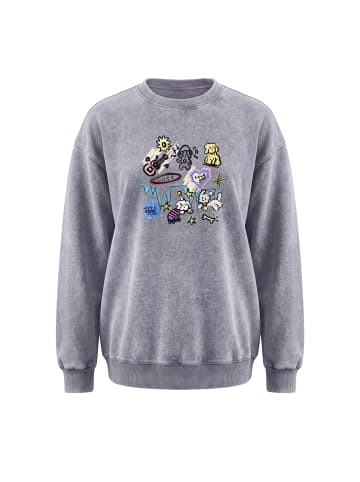 myMo Women Sweatshirt in Dark Grey