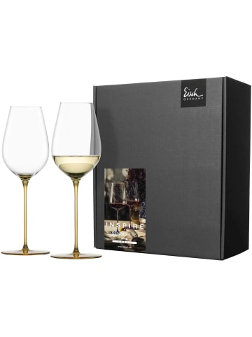 Eisch 2er Set Allroundgläser Inspire SensisPlus 400 ml in Amber