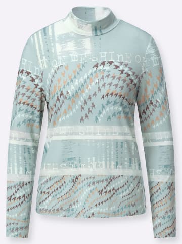 creation L Druck-Shirt in kalkmint-zartmint-bedruckt