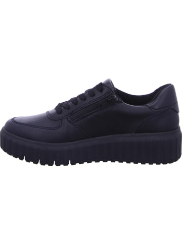 Soft Line Schnürhalbschuh in schwarz
