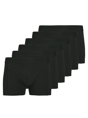 Jack & Jones Boxershort 6er Pack in Schwarz