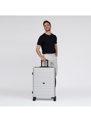 Redolz Essentials 08 Large 4 Rollen Trolley 75 cm in silver-colored 2