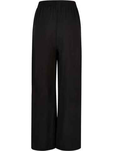 Urban Classics Urban Classics Damen Ladies Wide Leg Viscose Pants in black