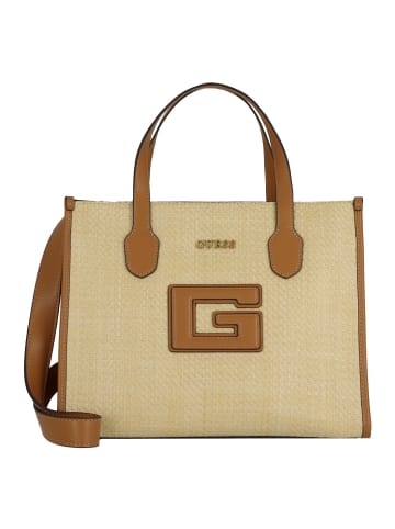 Guess G Status Handtasche 34 cm in natural-cognac