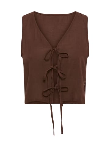 LSCN BY LASCANA Blusentop in dark brown