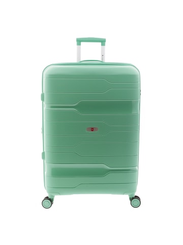 Gladiator 3800 4 Rollen Trolley 77 cm mit Dehnfalte sage green