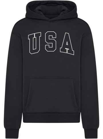 Mister Tee Mister Tee USA Fluffy Hoody in black