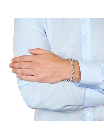 Amor Armband Edelstahl in Silber