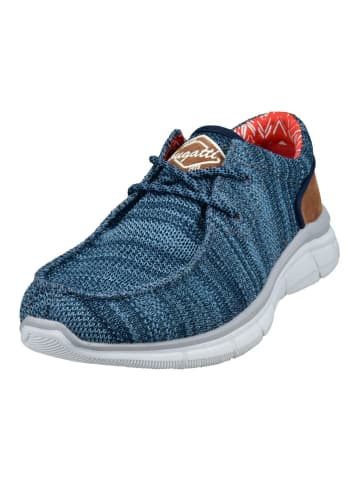 Bugatti Sneaker in Blau/Braun