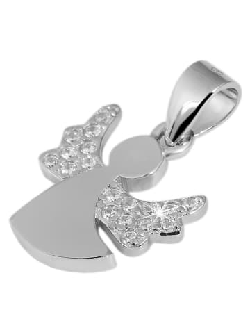 Adeliás Damen Anhänger – Anhänger aus 925 Silber mit Zirkonia in silber