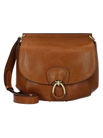 The Bridge Erica Umhängetasche Leder 30 cm in cognac