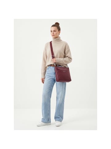 Mandarina Duck Mellow Umhängetasche Leder 27 cm in grape