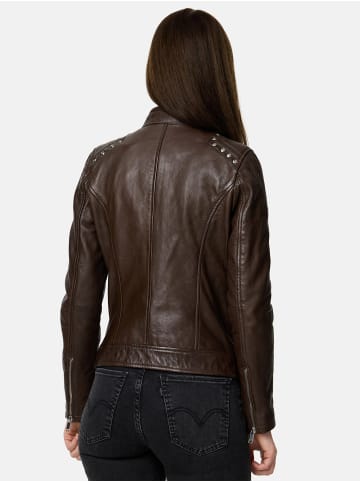 Tazzio Lederjacke "F521" - in Braun