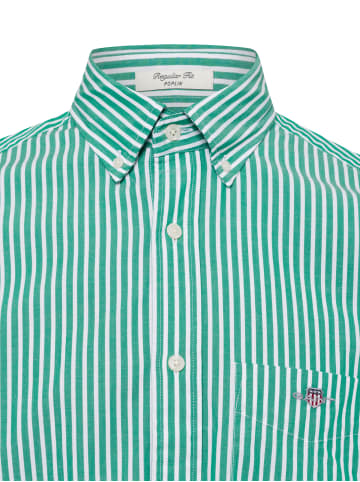 Gant Hemd in grün weiß