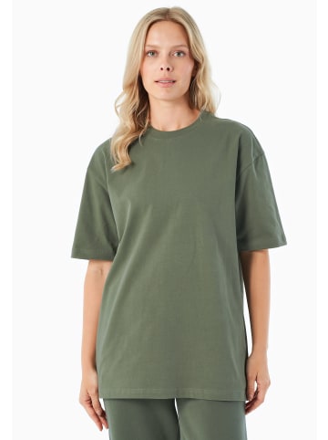 Organication T-Shirt "TUSSEM" in Oliv