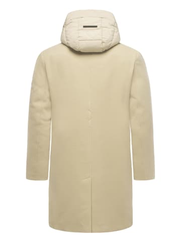 STONE HARBOUR Wollmantel Thiagoo XX in Sand