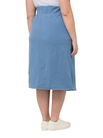 Ulla Popken Rock in rauchblau