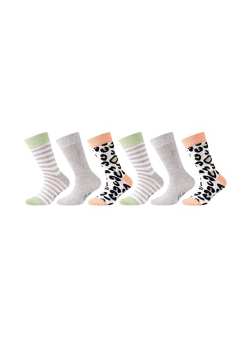 S. Oliver Socken 6er Pack originals in peach nectar