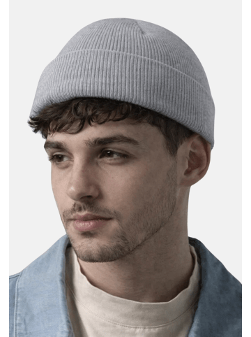Yuhu Fisherman Beanie aus Polyester Unisex Mütze in Grau