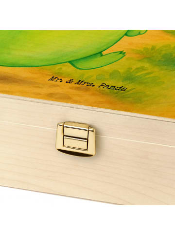 Mr. & Mrs. Panda Tee Beutel Halter Schildkröte Pfeifen Design mi... in Weiß