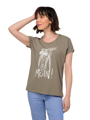 LAURASØN Shirt in stein grau