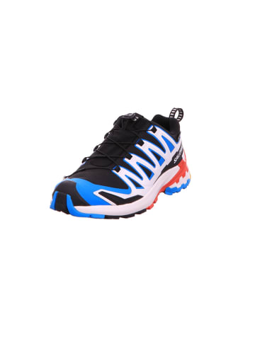 SALOMON Outdoorschuhe XA PRO 3D V9 GTX in black/white/transcend blue