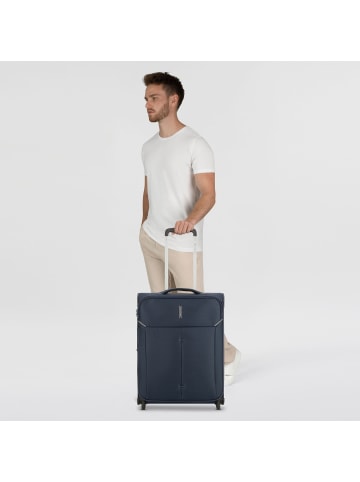 Roncato Ironik 2.0 4 Rollen Kabinentrolley 55 cm mit Dehnfalte in blu notte