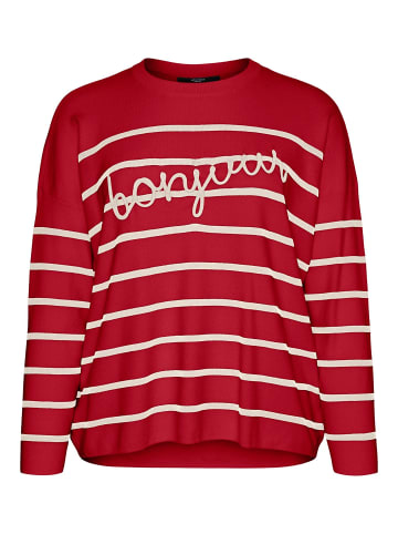 Vero Moda Strickpullover in Salsa