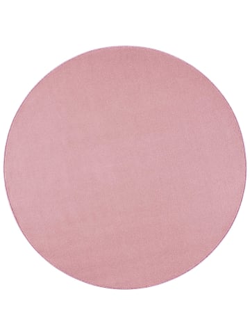Hanse Home Kurzflor Teppich Nasty rund hell rosa