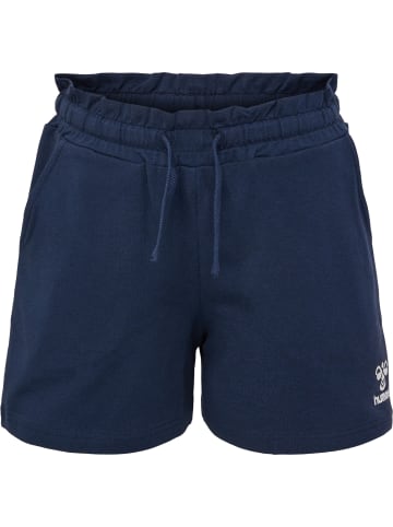 Hummel Hummel Shorts Hmlflowy Mädchen Atmungsaktiv in BLACK IRIS